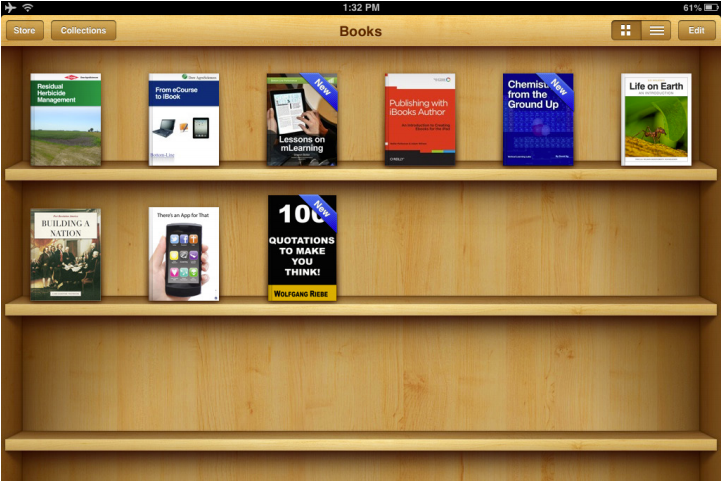 Replace eLearning with iBooks